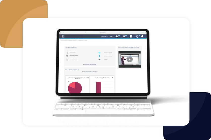 Pour les entreprises - un espace correspondant entreprise avec Amundi